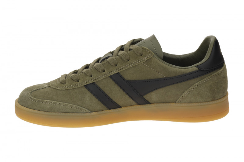 Gola Viper Schuhe Sneakers grün khaki Herren Velour CMB735