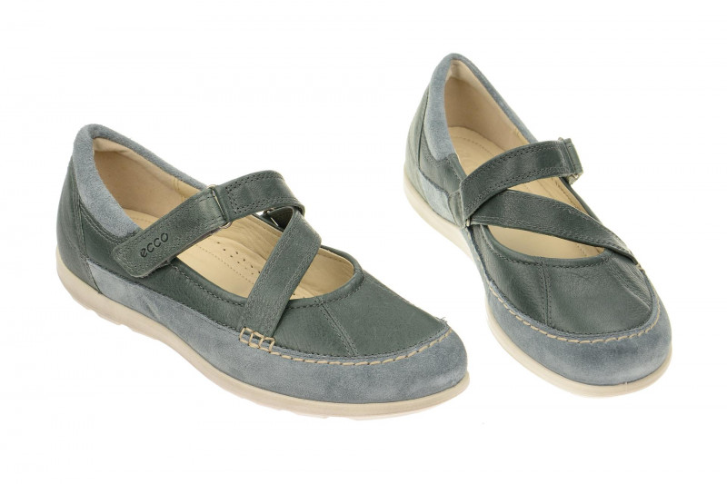 Ecco Cayla Schuhe blau trooper - Mary Jane