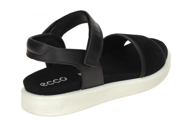 Ecco Soft Sandalen schwarz Riemen 238823