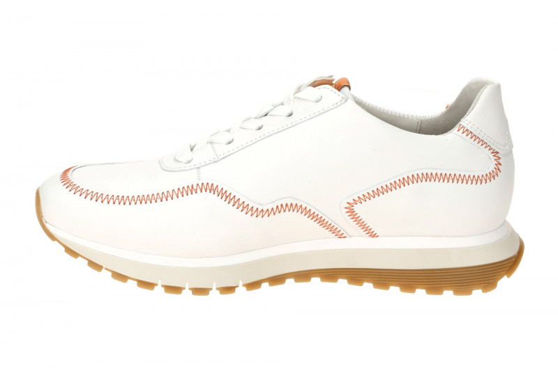 Gabor comfort Sneaker Schuhe weiß kupfer H-Weite 66.379.56