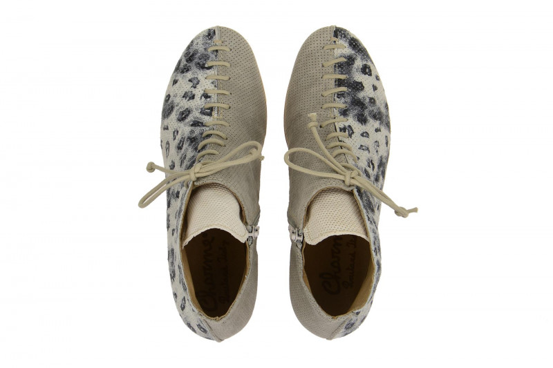 Charme 0735-17E Stiefelette grau schwarz