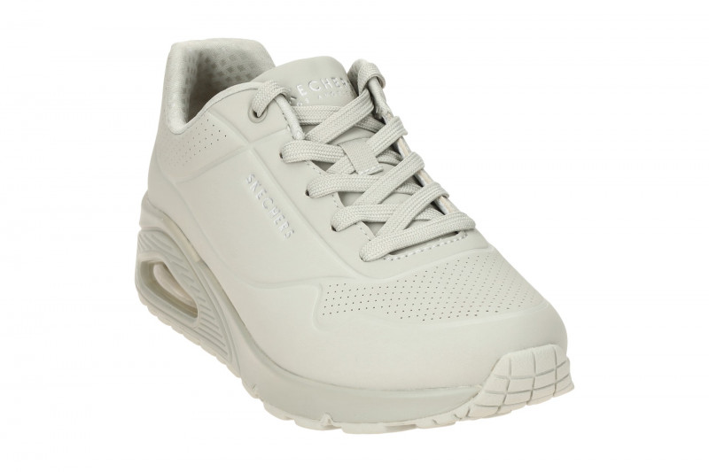 Skechers Uno Schuhe hellgrau Damen Sneakers 73690
