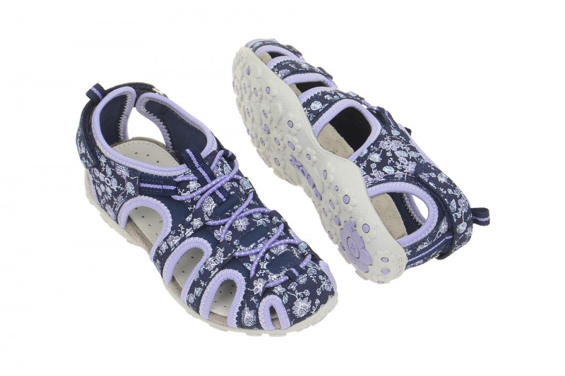 Geox Roxanne Kinder Sandale blau lila - J52D9C 0CE15 C4215