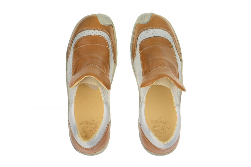 Eject Skat Schuhe braun weiß 16920