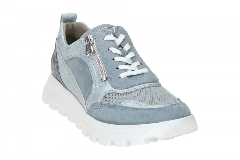 Waldläufer Ajala Sneaker Schuhe blau sky H-Weite Stretch 993H01