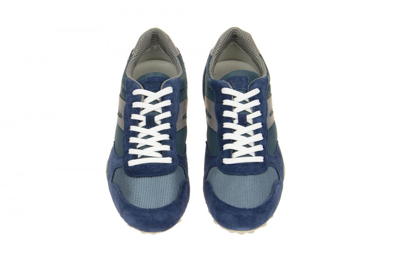 Geox Snake Schuhe blau grau U7207C