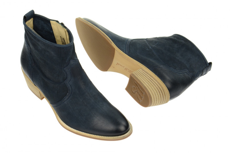 Paul Green Western Stiefelette blau ocean 8351-033