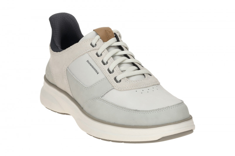 Clarks Mullan Schuhe Slipper weiß EASY-ON 26187388