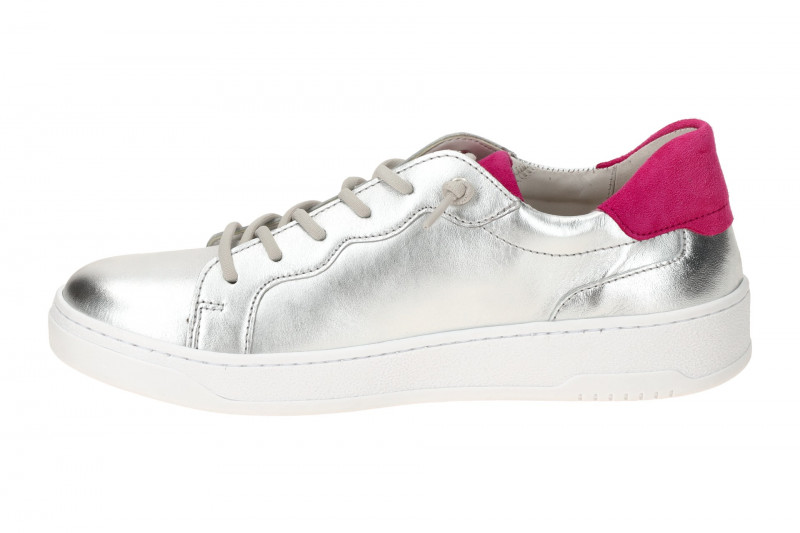 Gabor Schuhe Sneakers silber metallic 63.342.61