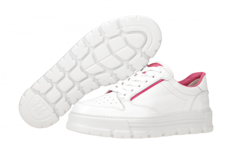 Paul Green Sneaker Schuhe weiß rosa 5220