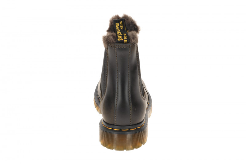 Dr. Martens 2976 Leonore Stiefel Chelsea-Boot grau Warmfutter