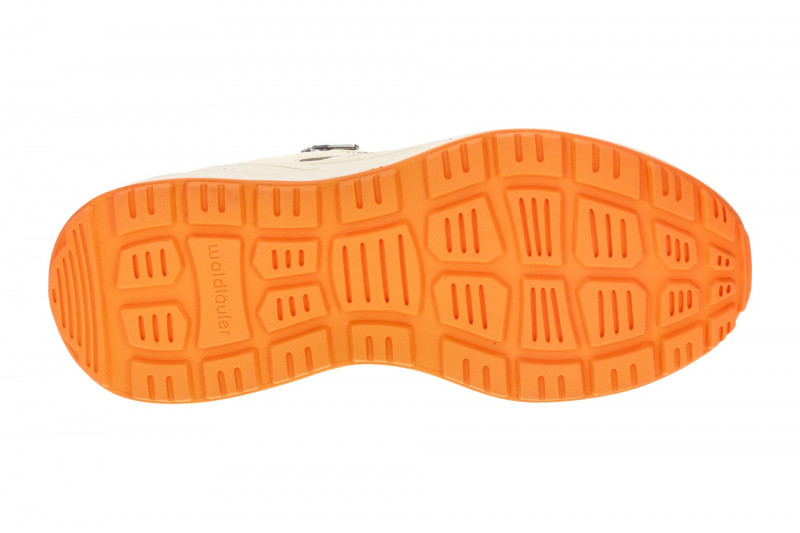 Waldläufer Pablo Sneakers Schuhe beige blau orange H-Weite 985001
