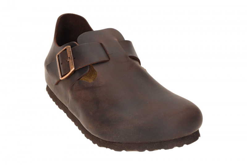 Birkenstock London BS Schuhe braun Normal-Weit 166531