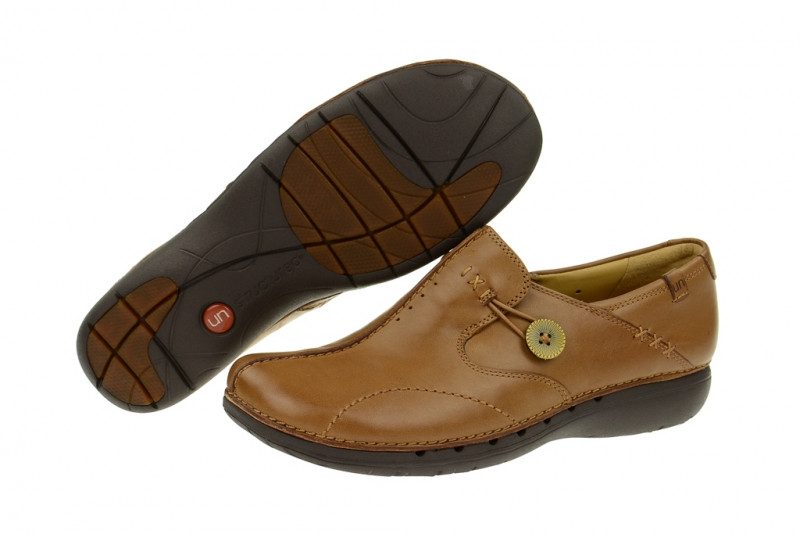 Clarks Un Loop Slipper braun tan 20353760