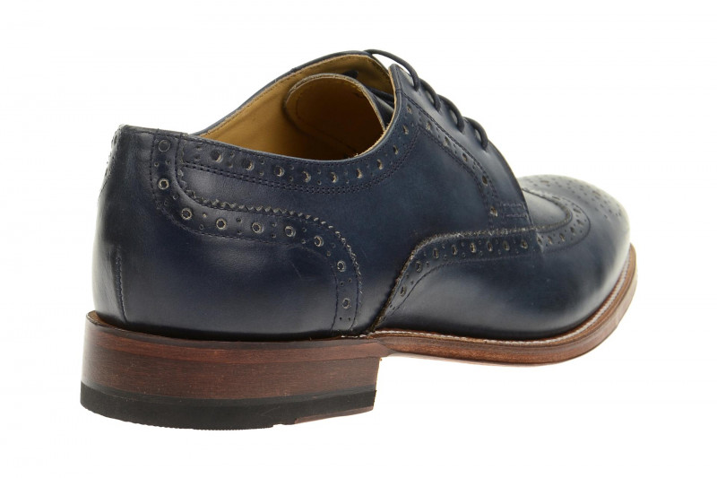 Gordon & Bros Schuhe Fabian blau GoodYear Welted 5093