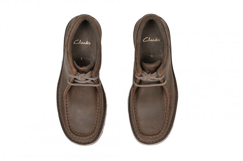 Clarks Mumford Key Schuhe in tabacco dunkelbraun