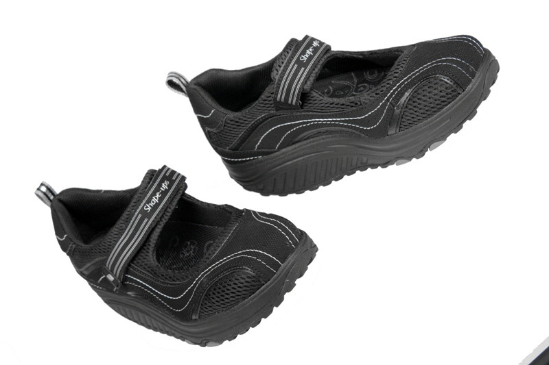 Skechers Slipper Shape ups 11807/BBK schwarz Damen