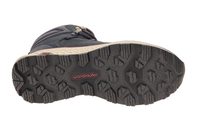 Waldläufer Milli Stiefelette blau notte H-Weite Waterproof