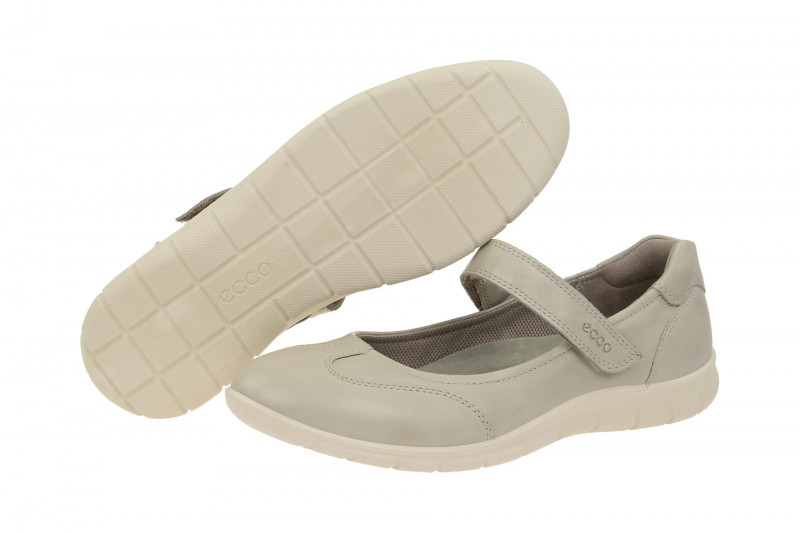 Ecco Babett Mary-Jane grau gravel 21032301163