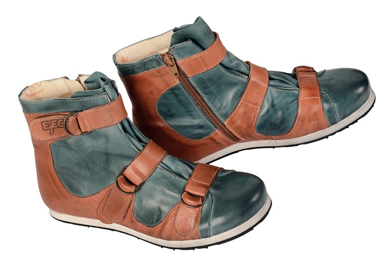 Eject Confort Schuhe blau orange