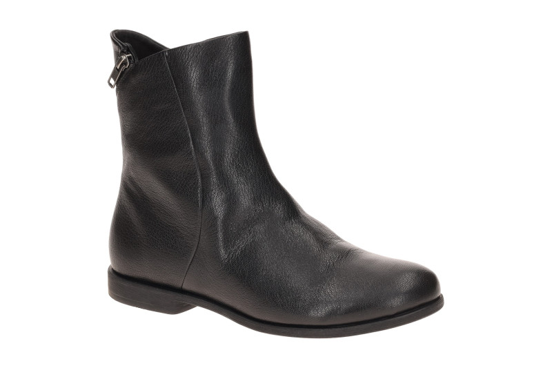 Think Agrat 2 Stiefelette schwarz Zip asymmetrisch 1417
