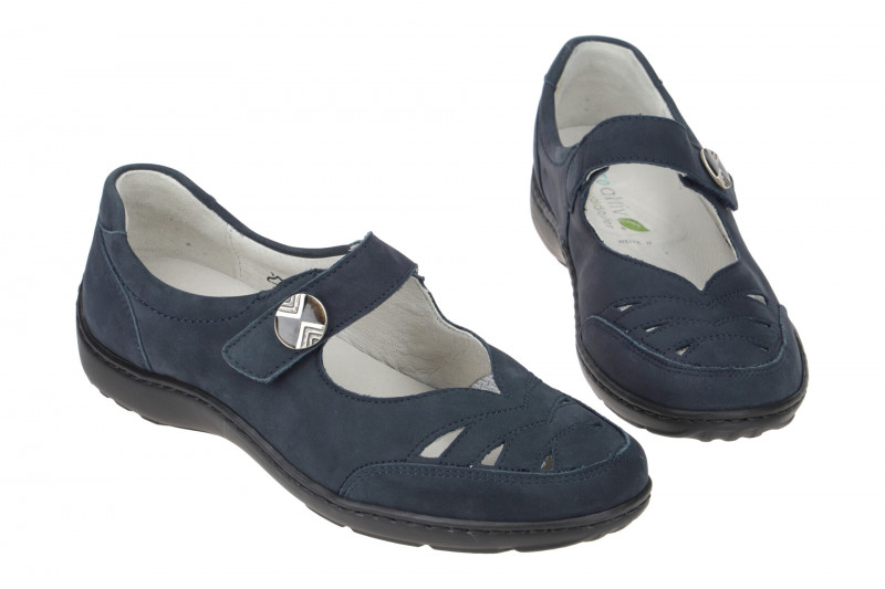 Waldläufer Henni Mary-Jane Schuhe blau marine 496309