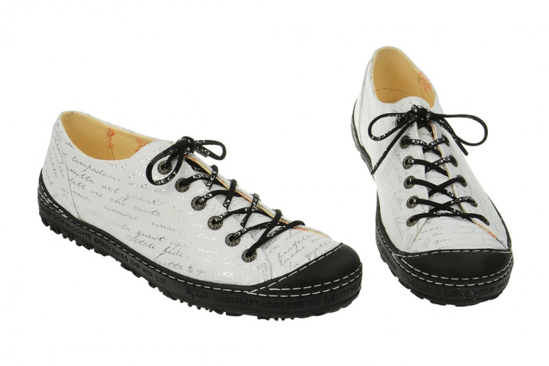 Eject Dass Schuhe weiß silber 11207