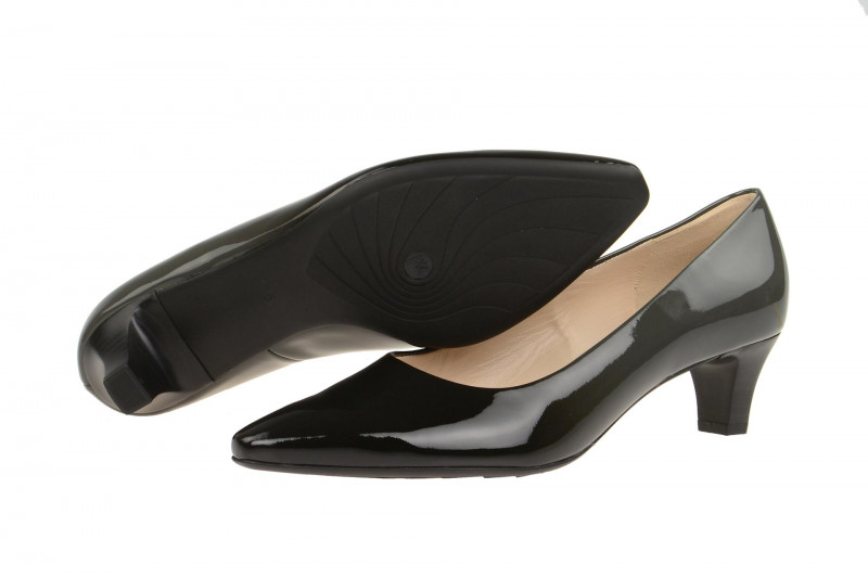 Peter Kaiser Eileen Pumps schwarz grau Lack