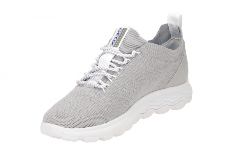 Geox Spherica Schuhe hellgrau weiß D15NUA