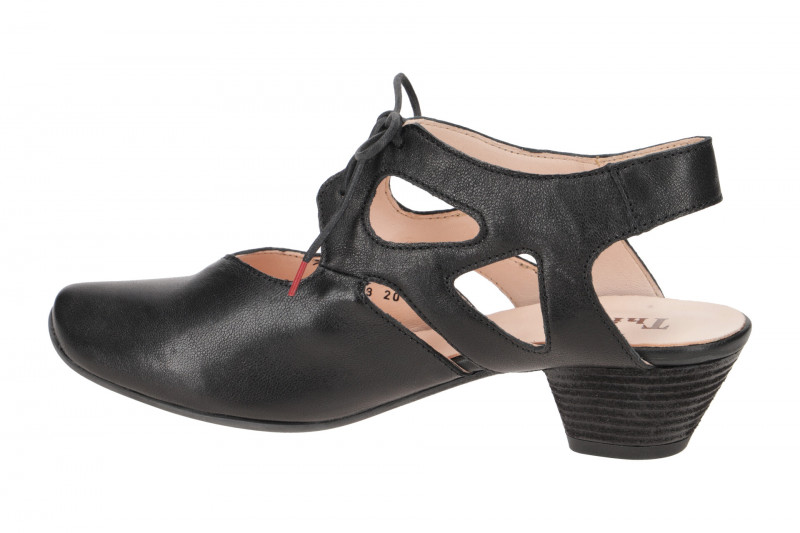 Think Aida Sling Schnür Pumps schwarz 726