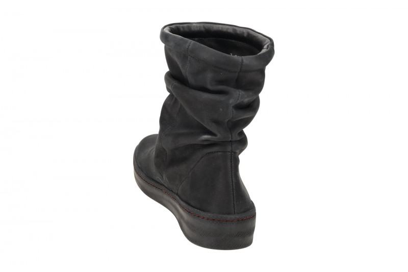 Think Kumi Schlupf Stiefelette schwarz Nubuck 836