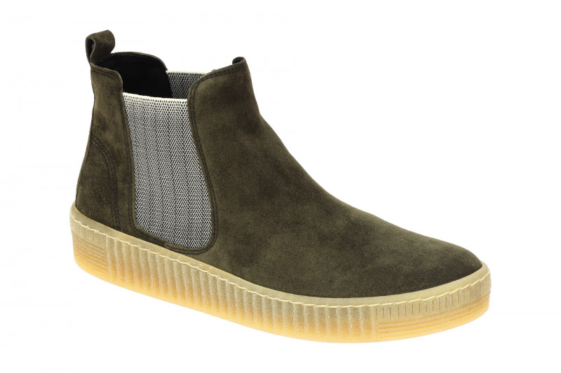Gabor Stiefelette Chelsea-Boots grün bosco 53.731.31
