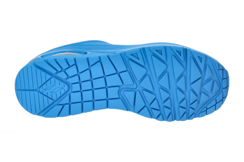 Skechers Uno Schuhe blau Damen Sneakers 73667