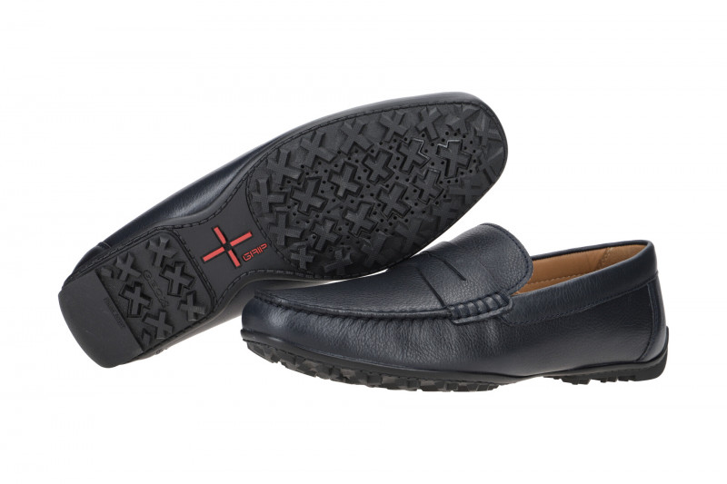 Geox Kosmopolis Mokassin Schuhe blau navy U35CFB