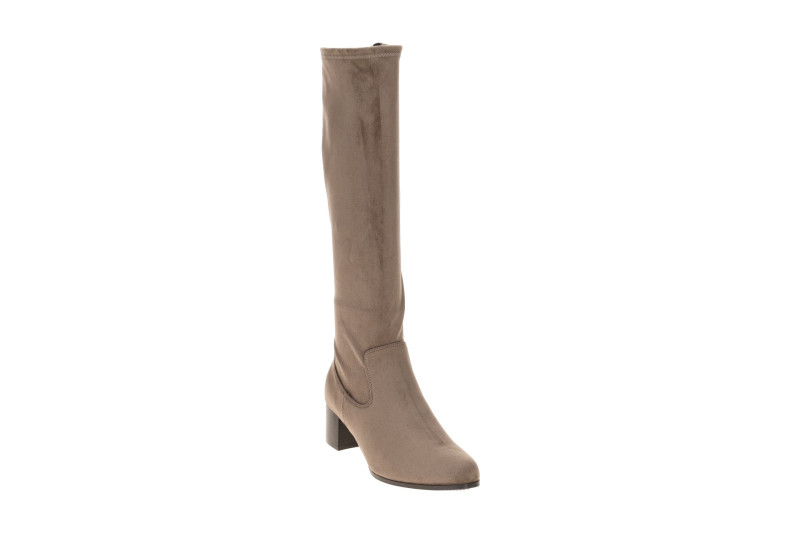 Caprice Lang Schaftstiefel braun cafe Stretch 25507