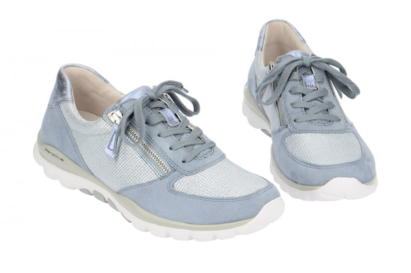 Gabor RollingSoft Schuhe hell-blau cielo 86.968.36