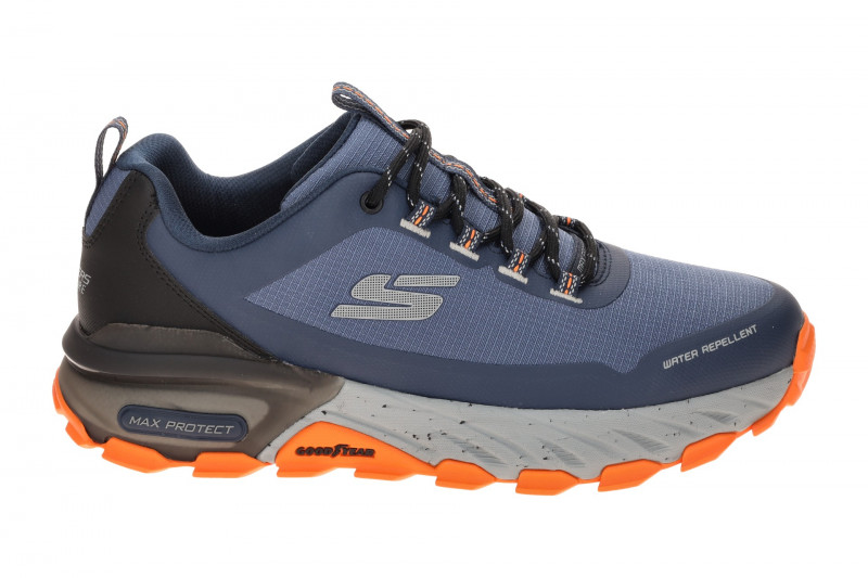 Skechers Max Protect Schuhe blau orange Herren Outdoor 237669