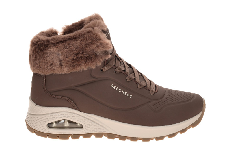 Skechers Uno Rugged Stiefel braun Damen Mid Sneakers 190285
