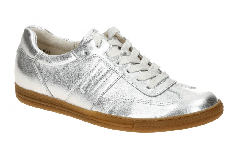 Paul Green Sneaker Schuhe silber metallic 5350