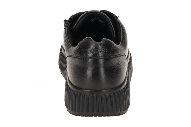 Geox Graisy Sneaker Plateau Schuhe schwarz Damen D46XFA