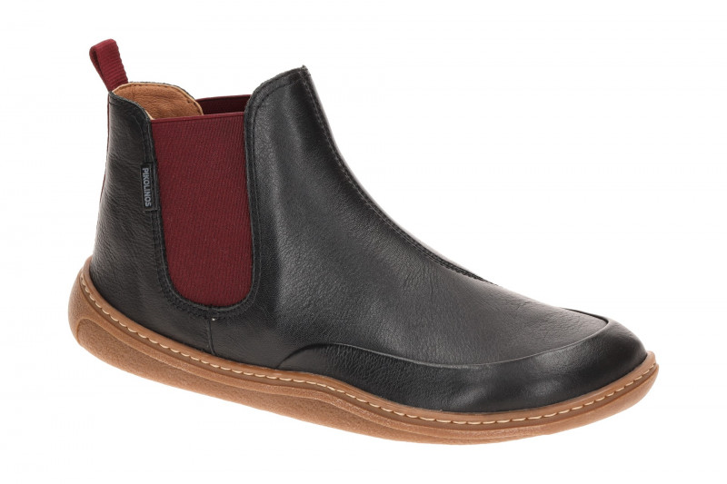 Pikolinos Aranjuez Stiefelette Chelsea Boot schwarz Barfuß U9F-8995