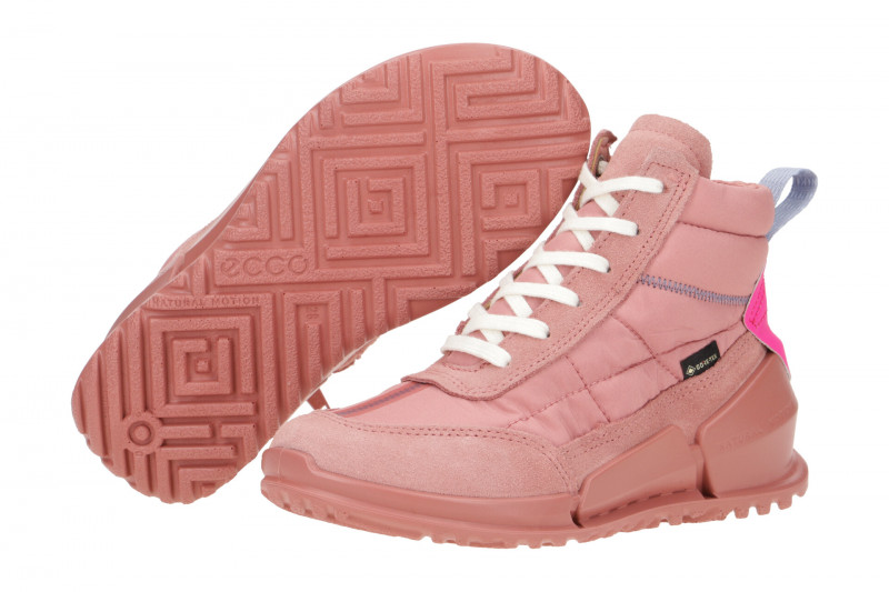 Ecco Biom Kinderstiefel rose damask GORE-TEX 711722