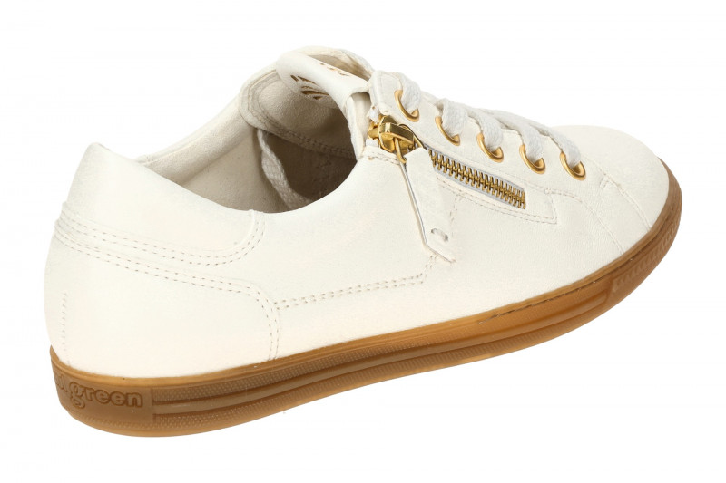 Paul Green Schuhe Schnürer cream-weiß Nappa 4940