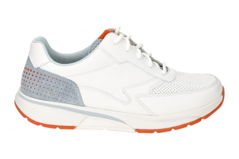 Gabor RollingSoft Schuhe weiß orange perforiert 46.876.51