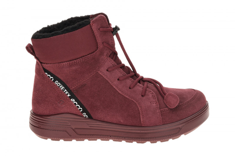 ecco Urban Junior Stiefel dunkelrot Warmfutter GORE-TEX