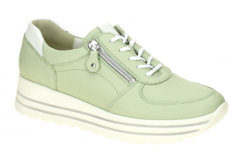 Waldläufer Lana Plateau Schuhe grün lemon H-Weite 758009