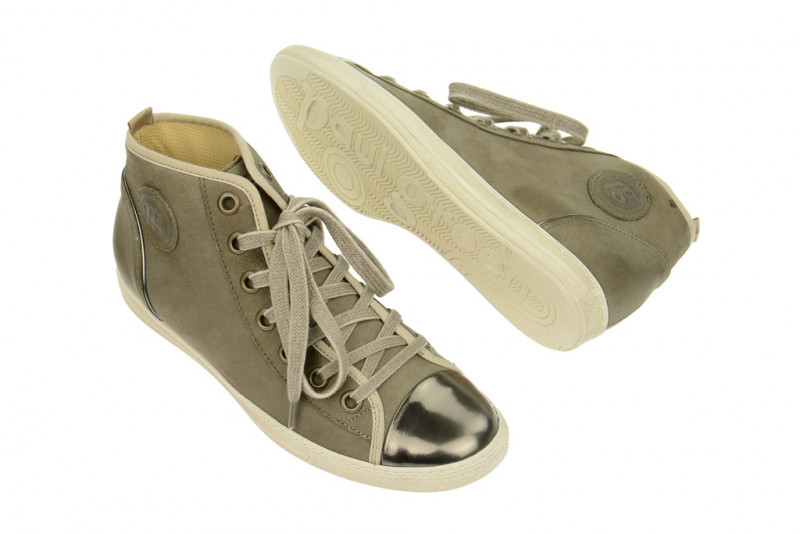 Paul Green Stiefelette titan grau oliv 4191-033