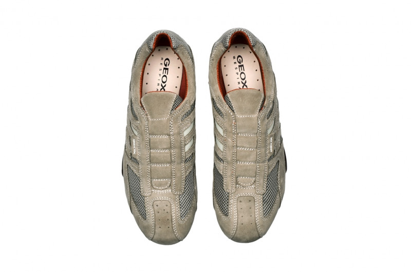 Geox Snake N Schuhe in beige orange Slipper U1107N