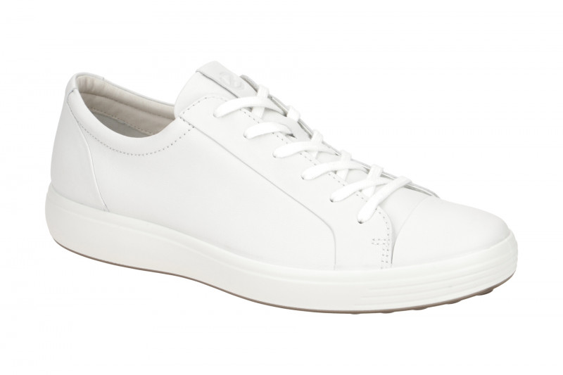 Ecco Soft 7 Schuhe weiß Herren Sneaker 470364