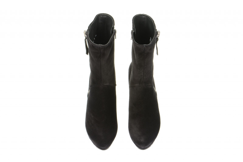 Paul Green Stiefel schwarz Velour - 8606-004